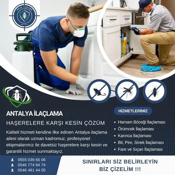 Antalya Böcek ve Haşere İlaçlama - Photo 4