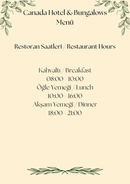 Canada Restaurant Çıralı - Photo 10
