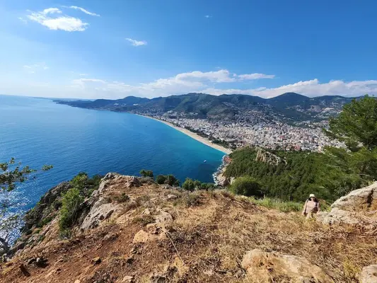 Cleopatra Beach Top View
