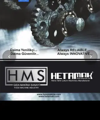 Hms Gıda Makina & hetamak iç ve dış tic ltd şti