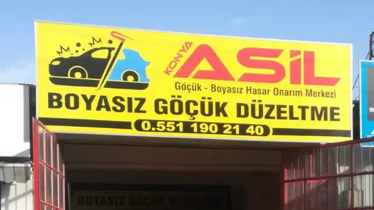 Konya Boyasız Göçük Düzeltme Merkezi Asil Göçük Onarım - Photo 1