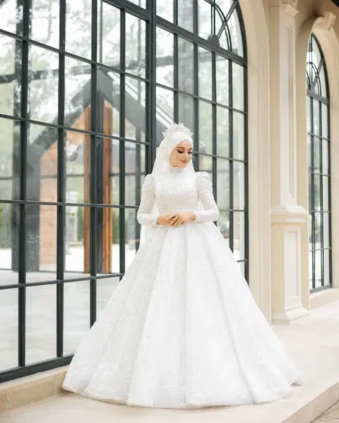 Konya dilamed turban tasarım gelınlık - Photo 4