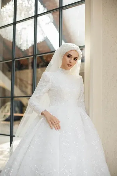 Konya dilamed turban tasarım gelınlık - Photo 6