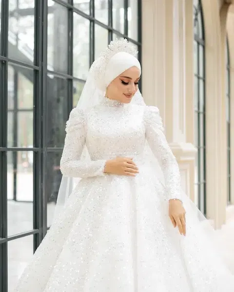 Konya dilamed turban tasarım gelınlık - Photo 7