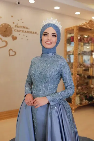 Konya dilamed turban tasarım gelınlık - Photo 10