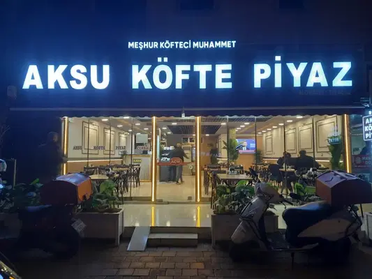 Meşhur Aksu köfte piyaz