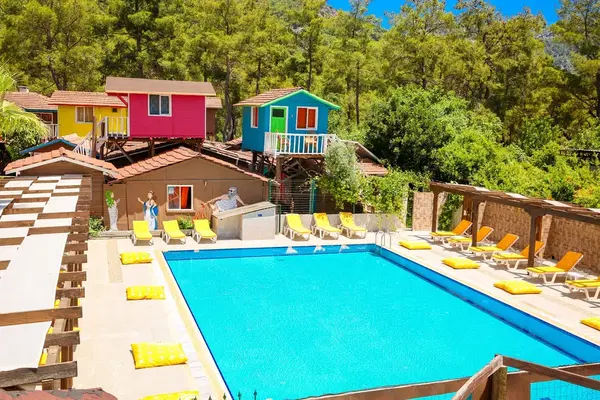 Olimpos Salinas Wooden Houses