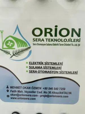 Orion sera teknolojileri
