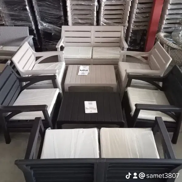 Samet aksesuar bahçe mobilyaları - Photo 4