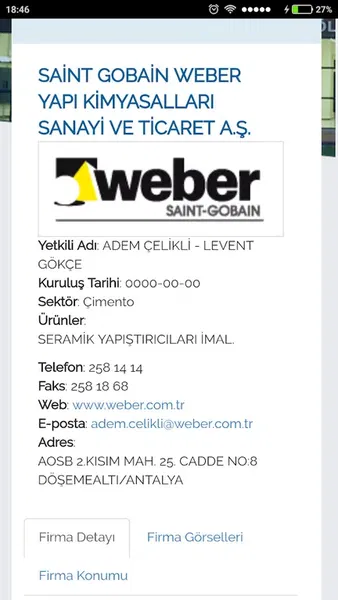 SG Weber Yapı Kimyasalları - Photo 4