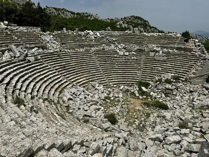 Termessos Korint Tapınağı ve Attalas Stoa'sı - Photo 7