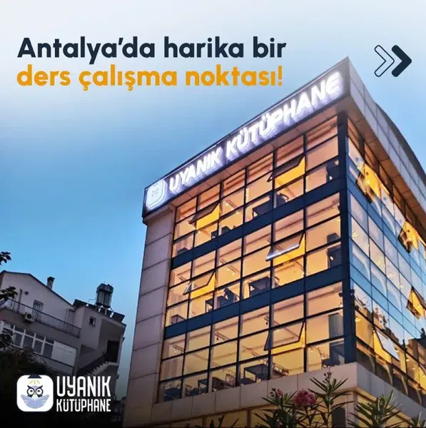 Uyanık Kütüphane Antalya - Photo 1