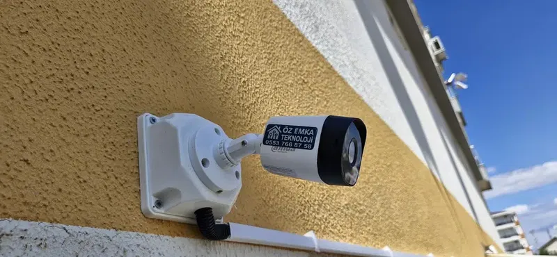 Öz Emka Görüntülü Diafon Netelsan Multitek Audio Güvenlik kamera Akıllı Ev Otomasyon - Photo 4